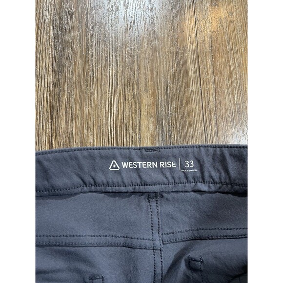 Western Rise AT Pant Mens 33 Gray Business Casual Outdoor Preppy Workwear - Picture 5 of 13